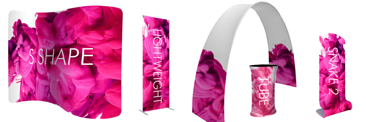 Formulate Fabric Display stands